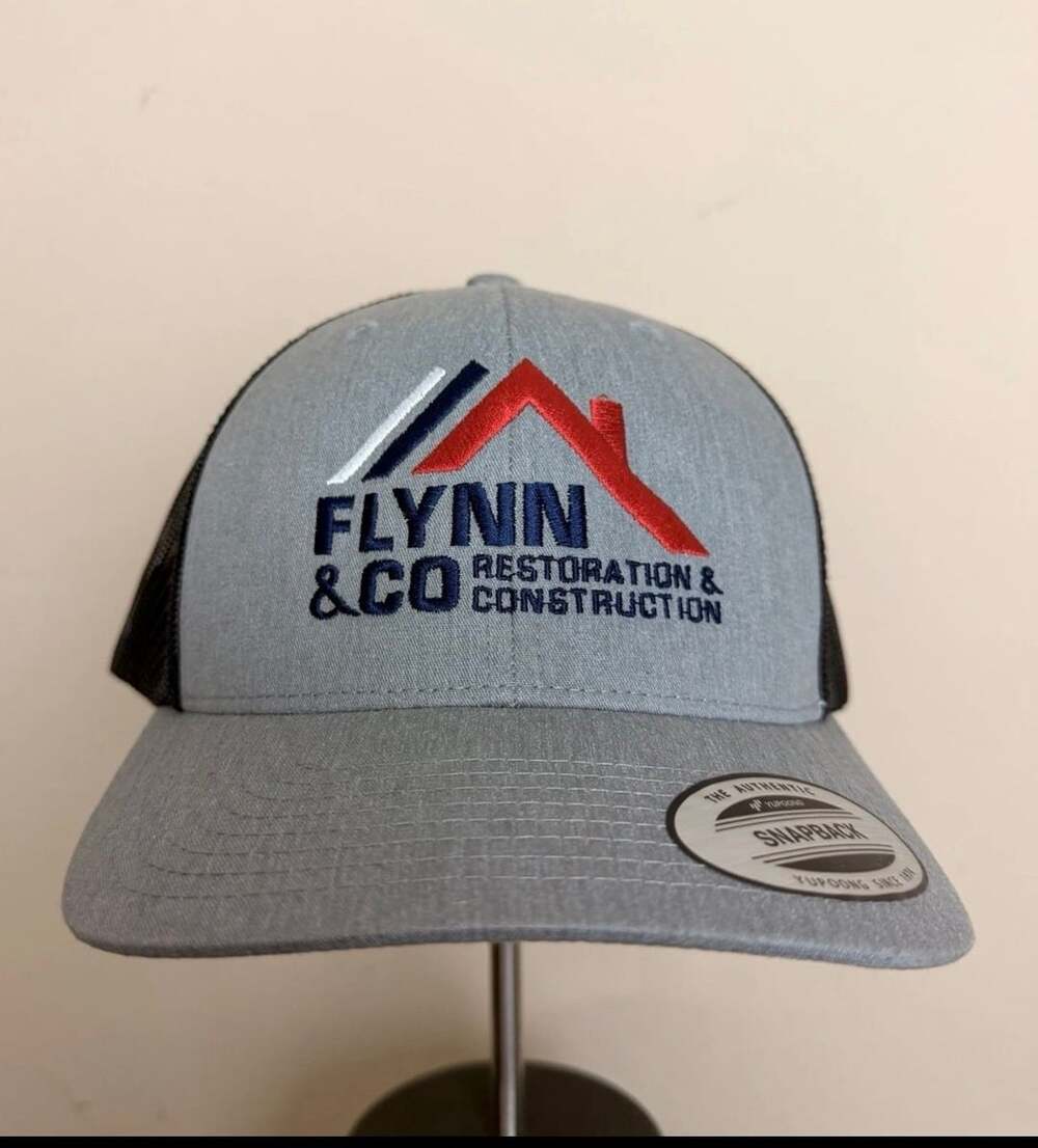 Sport-Tek Snapback Trucker Hat Flynn And Co USFA Gray